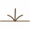 Ekena Millwork Redmond Timber Gable Bracket, Western Red Cedar, 108"W x 63"H x 1 1/2"D x 3 1/2"F, 14/12 Pitch GBW108X63X0204RED00SWR - alternate 4